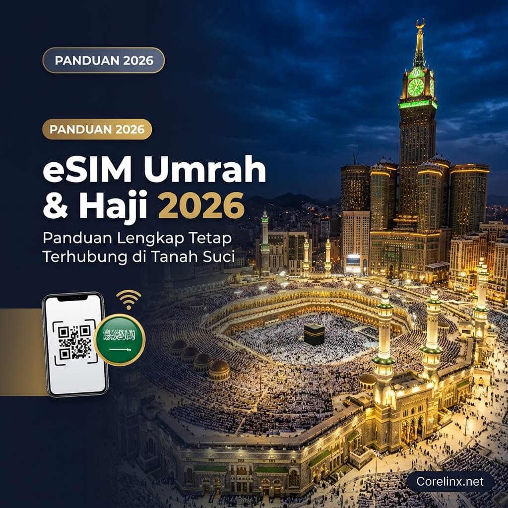 Hajj eSIM 2026: Internet for Pilgrims in Makkah, Mina & Arafat Image