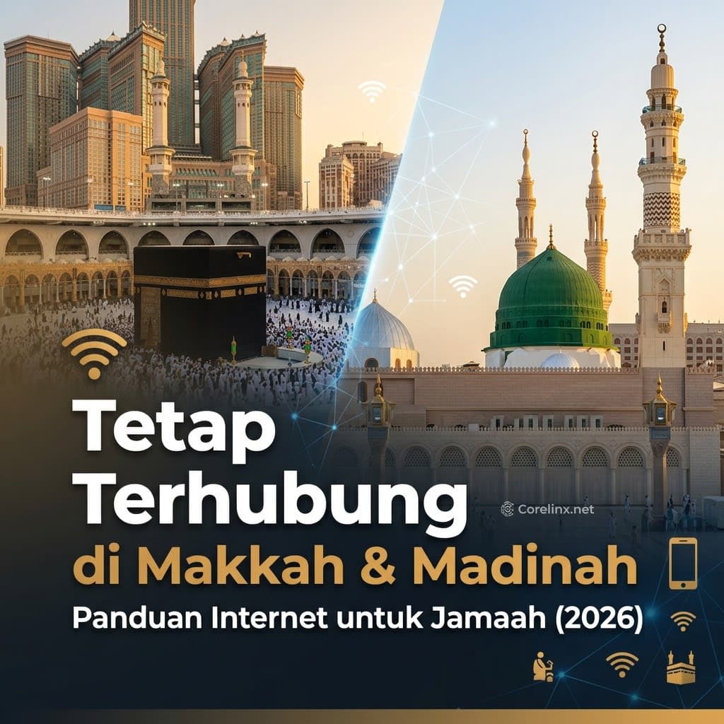Tetap Terhubung di Makkah & Madinah: Panduan Internet untuk Jamaah (2026) Image