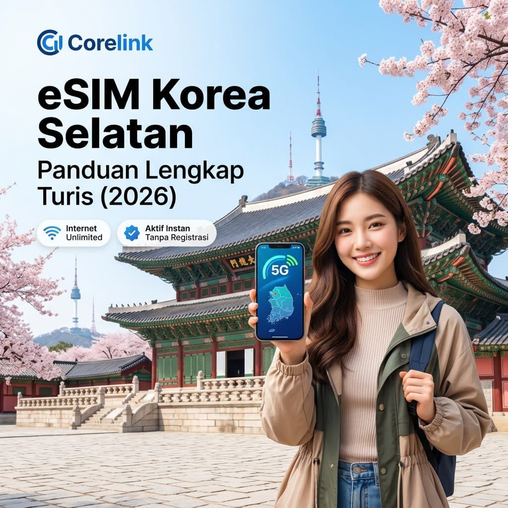 eSIM Korea Selatan untuk Turis: Panduan Lengkap 2026 Image