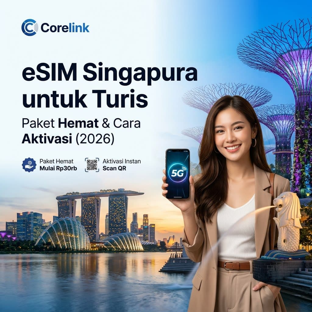 eSIM Singapura untuk Turis: Paket Hemat & Cara Aktivasinya (2026) Image