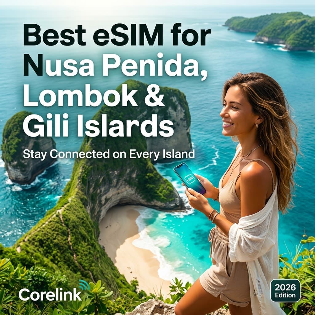Best eSIM for Nusa Penida, Lombok & the Gili Islands (2026) Image